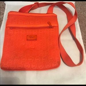 Michael Kors orange Crossbody